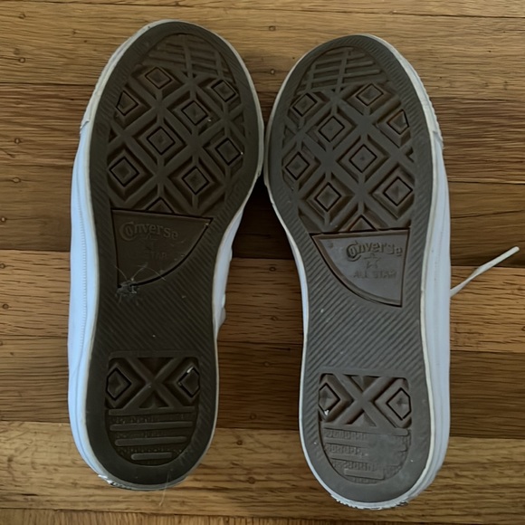 Converse Chuck Taylor II White Low Top w/ Nike Lunarlon - Picture 6 of 13